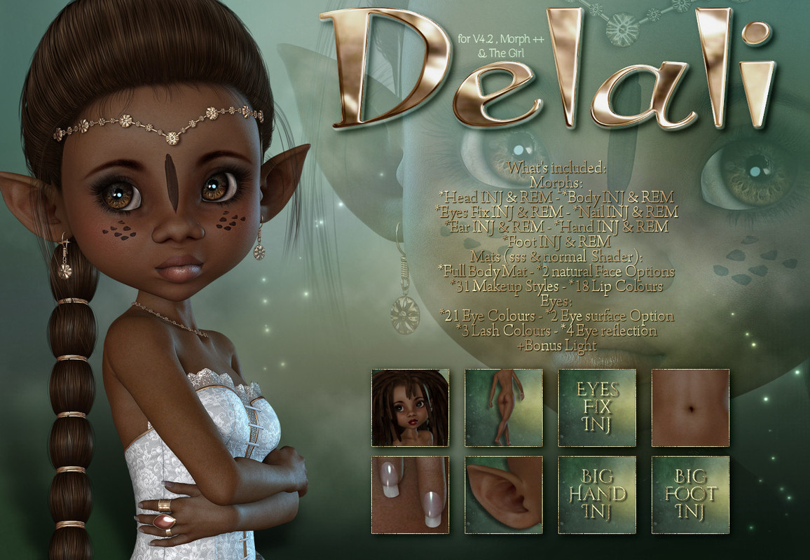 Delali“ for V4.2 / Morph++/ The Girl