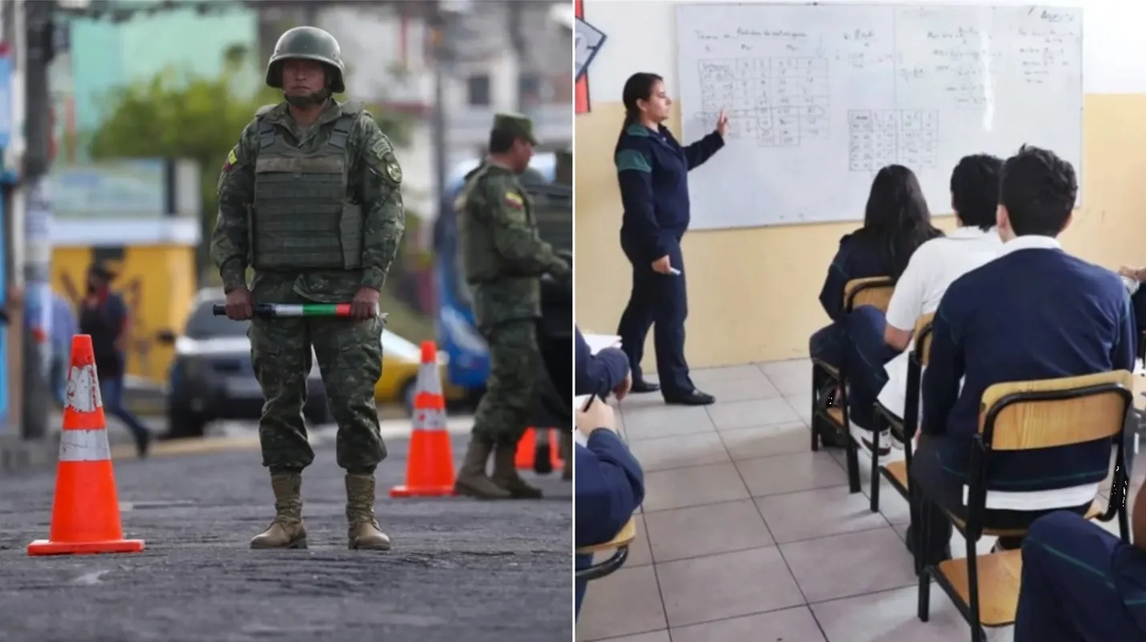 Ecuador suspende indefinidamente las clases presenciales por la ola de violencia