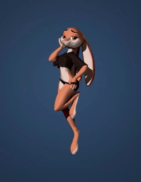 Judy Hopps – Zootopia (NEW) – 3D Print Model