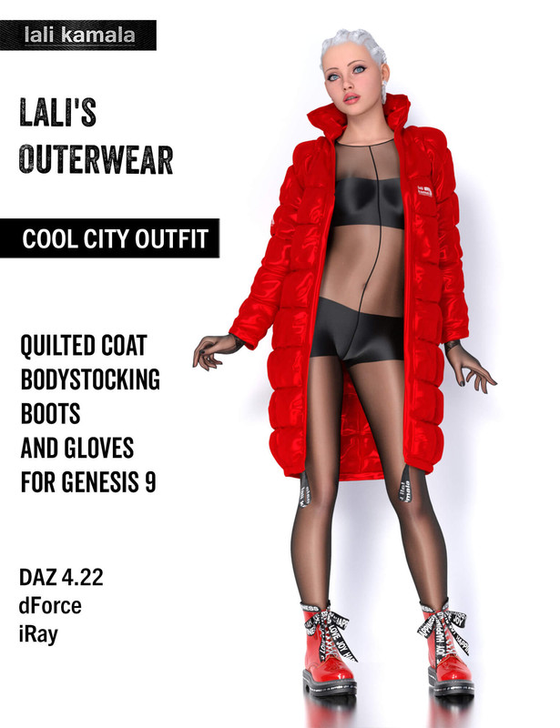 Lalis Cool City Outfit for Genesis 9