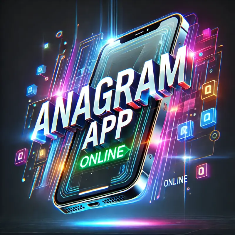 Anagram App ONLINE (Android)