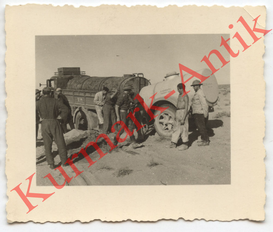 Foto Luftwaffe Flugzeug DAK Afrika Italien Jäger