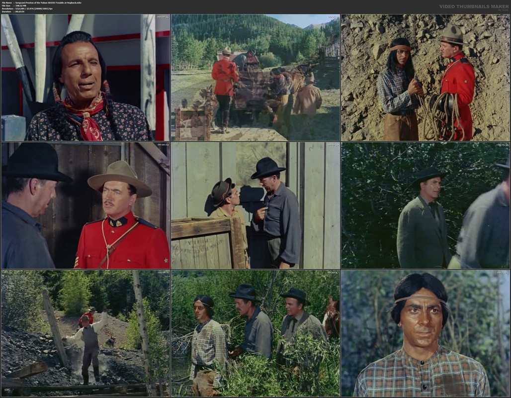 Sergeant Preston of the Yukon S01E03 Trouble at Hogback.mkv