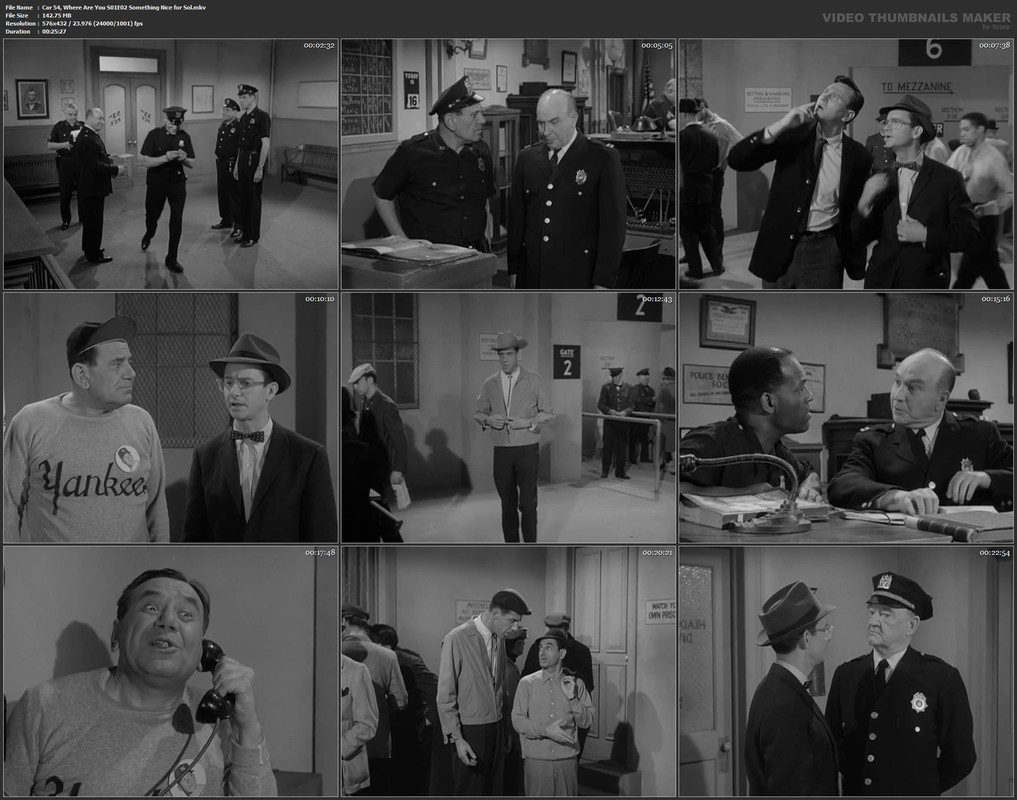 Car 54, Where Are You S01E02 Something Nice for Sol.mkv