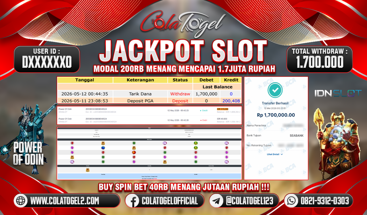 JACKPOT SLOT GACOR!!