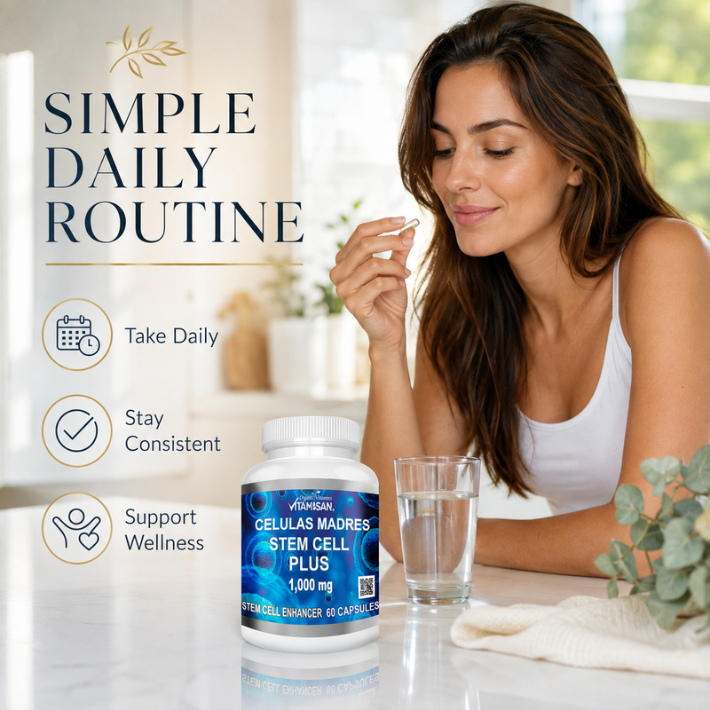 Vitamisan Stem Cell Plus Daily Routine Wellness Capsules 1000mg