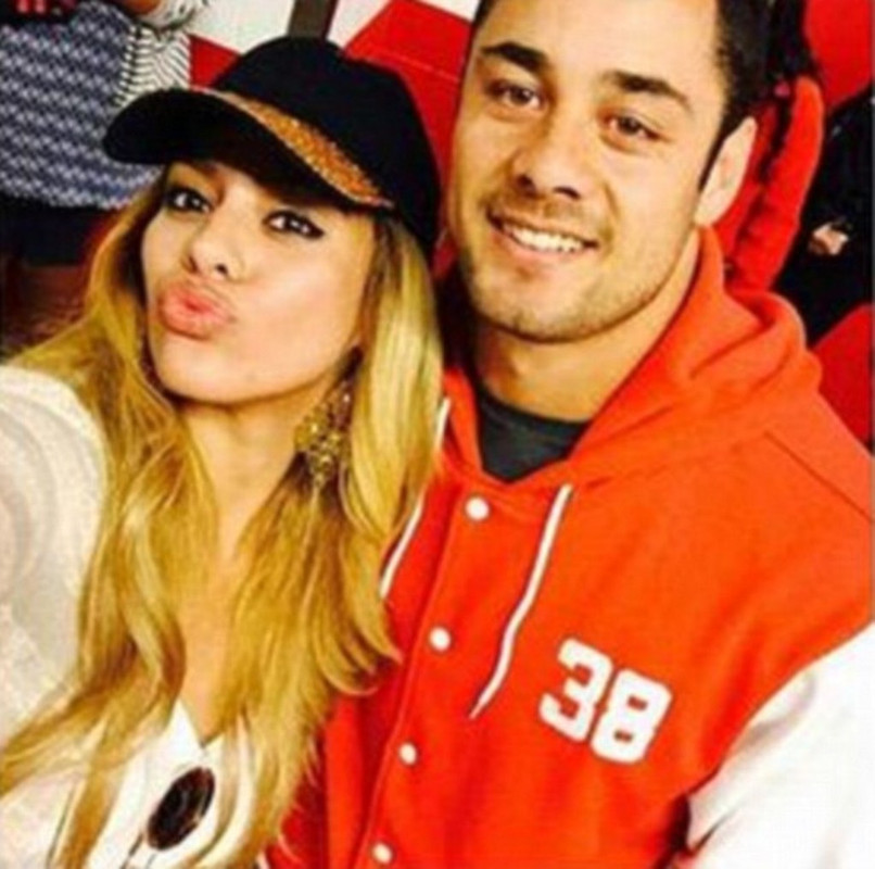 Dinah's ex, Jarryd Hayne