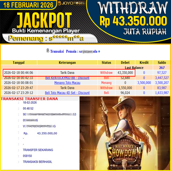jackpot-slot-pg-soft--wild-bounty-showdown-wd-rp-43350000--dibayar-lunas-di-joyotogel