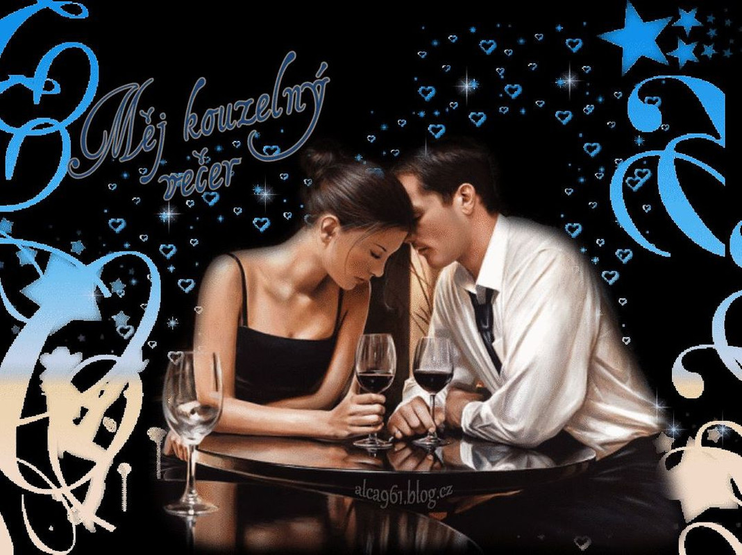 kouzelný večer  v létě