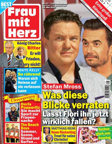 Cover: Frau mit Herz Magazin No 21 vom 20  Mai 2023