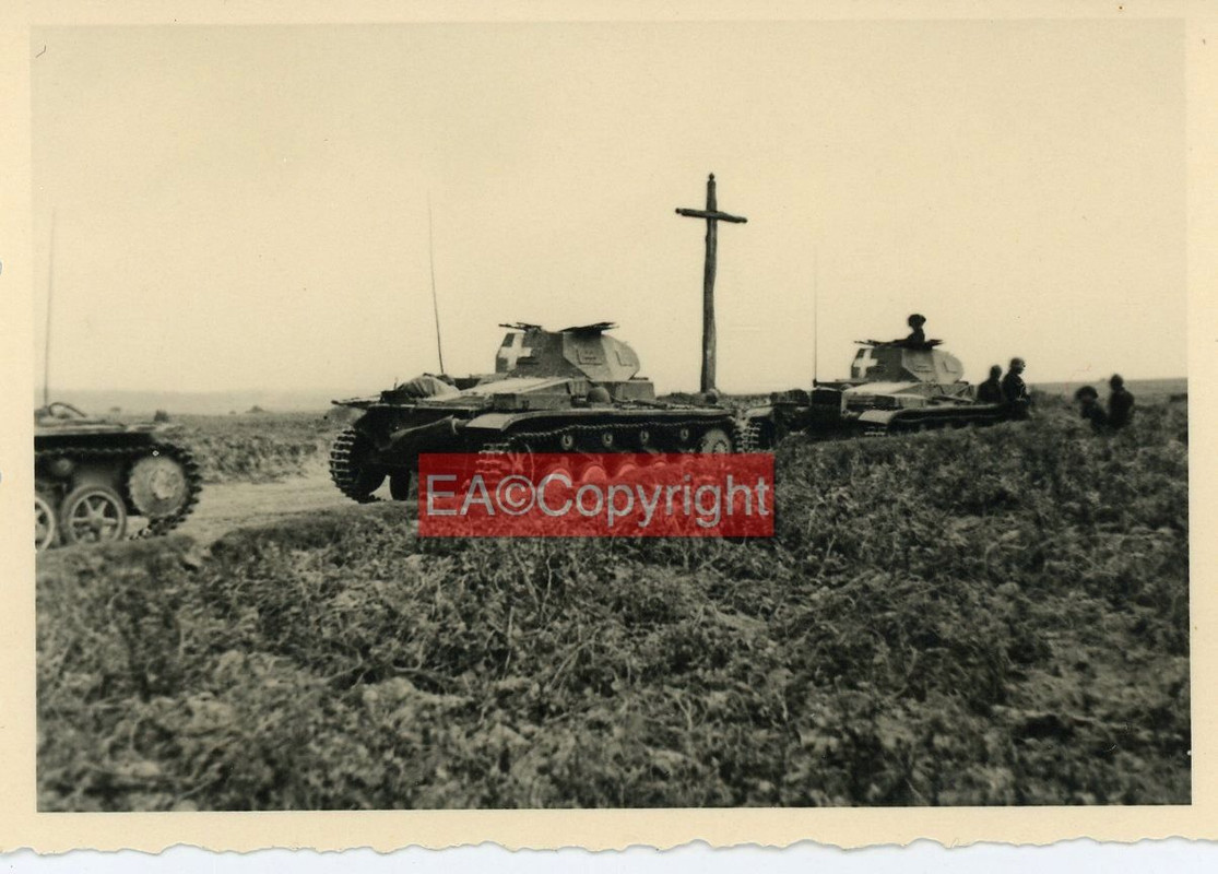 Polen Polska Kämpfe Panzer II Tank Foto