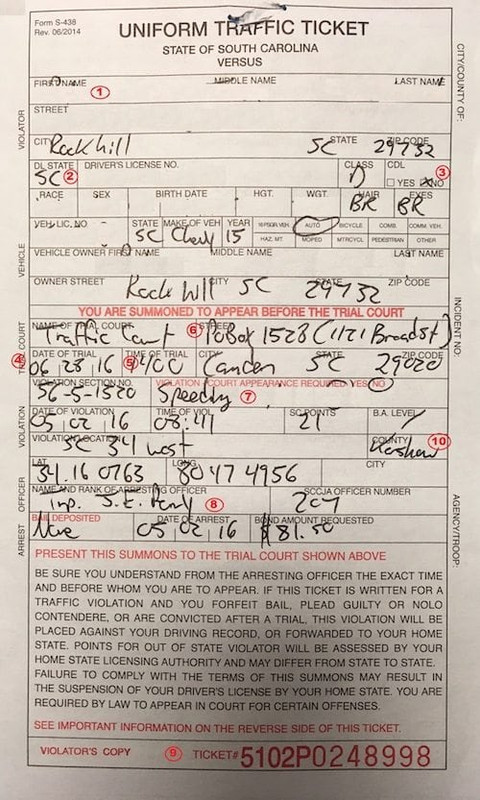 SC Uniform Traffic Ticket Vital Information Postimages sc-uniform-traffic-ticket-vital-information-postimages