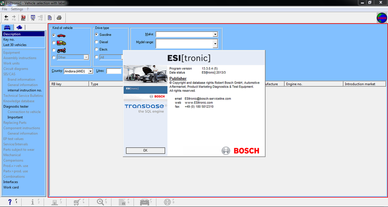 Bosch ESI[tronic] 2013/3 VM Last Offline KTS Diagnostics - MHH AUTO - Page 1