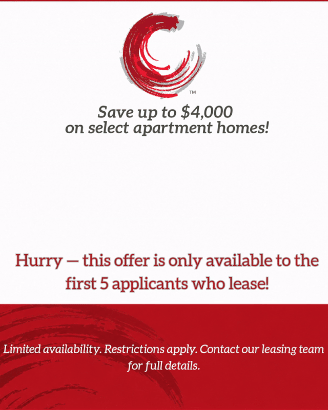 Limited Time Leasing Special