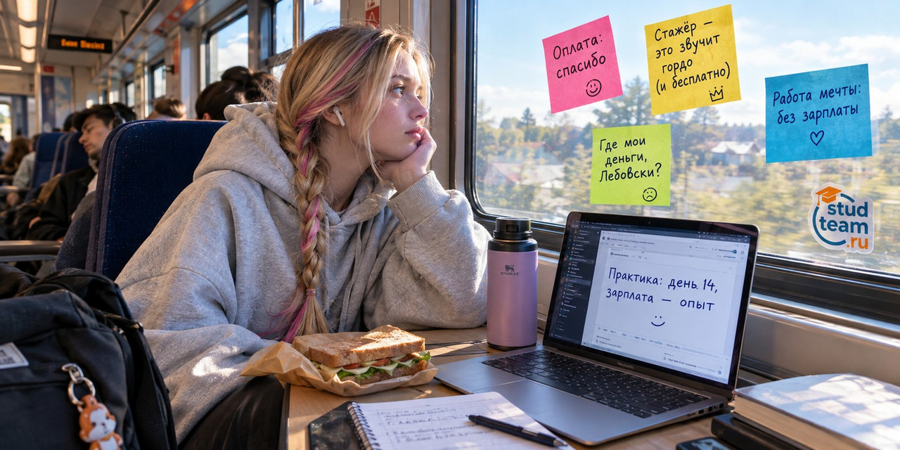 student with long blonde hair, wearing a casual oversized hoodie