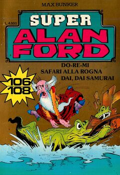 Super Alan Ford Serie Oro 036 - numeri 106, 107, 108 (1990)