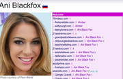 Ani Blackfox indexxx aka Ani Blackfox