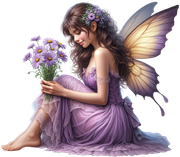 Fairy&PurpleDaisies2AImadeByLoriM2-24