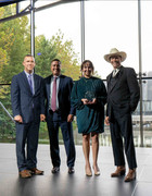 SAS team accepts the Public-Private Partnership Award