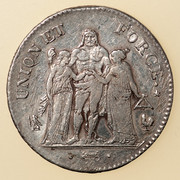 5 francos Union et Force. I República Año 7 (1798-99). París. PAS4856