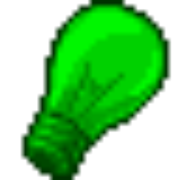 Light Bulb Green