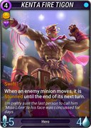 Kenta Fire Tigon - Provided by Ejecty