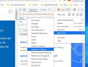 _g More tools  Network conditions