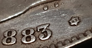 5 pesetas 1883/1. Alfonso XII 6-1