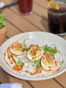 Crawfish Deviled Eggs