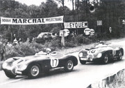 24 HEURES DU MANS YEAR BY YEAR PART ONE 1923-1969 - Page 30 53lm17-Jag-XK120-C-SMoss-PWalker-3