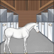 BBST temporary stalls white