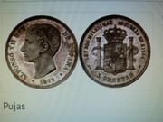 5 pesetas Alfonso XII. 1875. Variante de cuño. - Página 2 P1180806