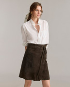 SP25-1203-0613-PERFORATED-SUEDE-WRAP-SKIRT-EVERGREEN-B