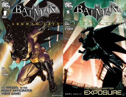 Batman - Arkham City #1-5 (2011) Complete