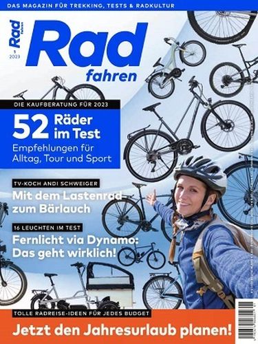 Cover: Aktiv Radfahren Magazin No 01-02 2023