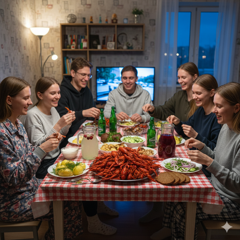 вареные раки с доставкой по Москве недорого