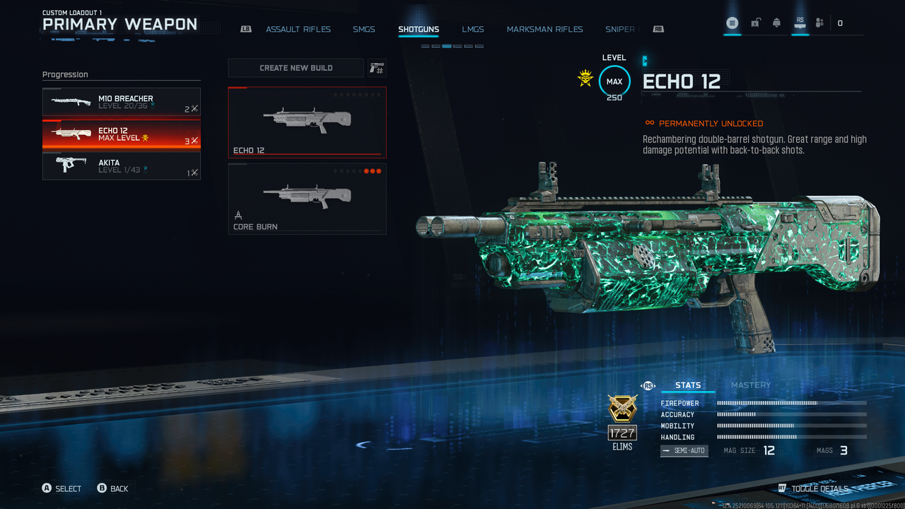 44 Shot Guns lvl