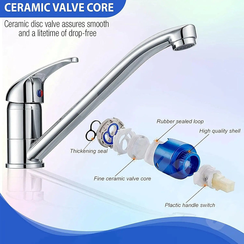 DayPlus Mixer Tap Side View