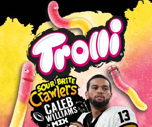 Score Big with Trolli’s Most Valuable Worm x Caleb Williams Sweepstakes! (4,005 Winners!)