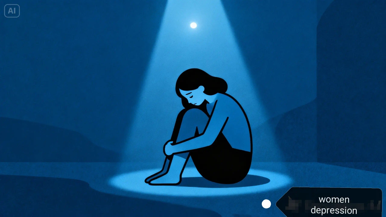 أعراض اكتئاب النساء وكيفية التعرف عليها مبكرًا