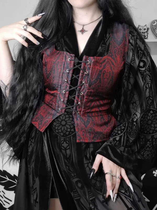 Front Lace Bodice Design