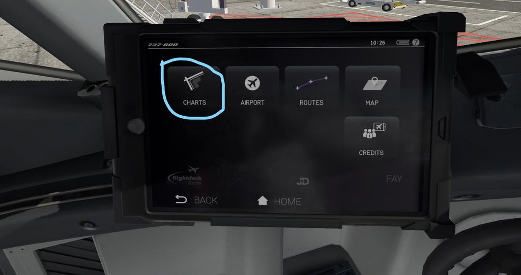 como - Como Inserir e armazenar cartas aereas no IPad do 737 ZIBO. B738-2-LI
