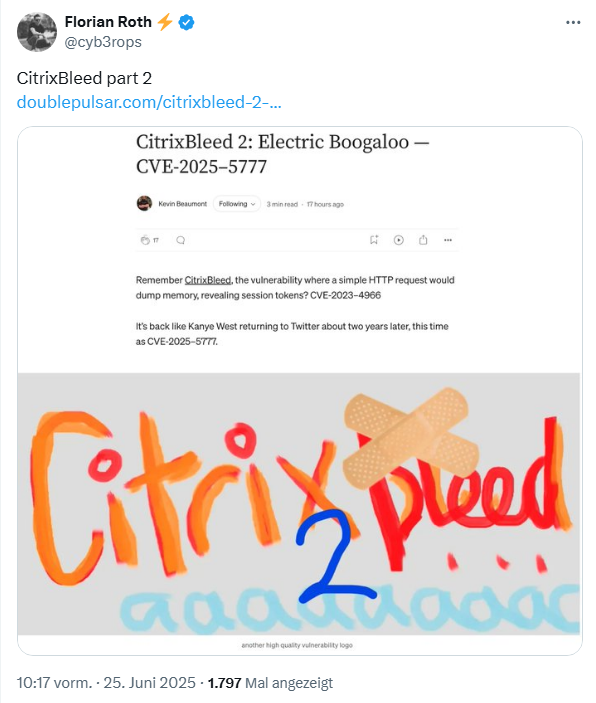 CitrixBleed Teil 2?