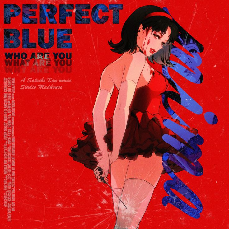 perfect blue poster design