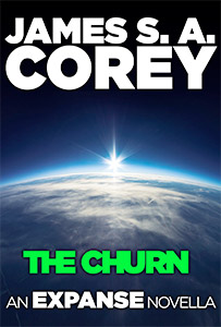 The cover for The Churn
