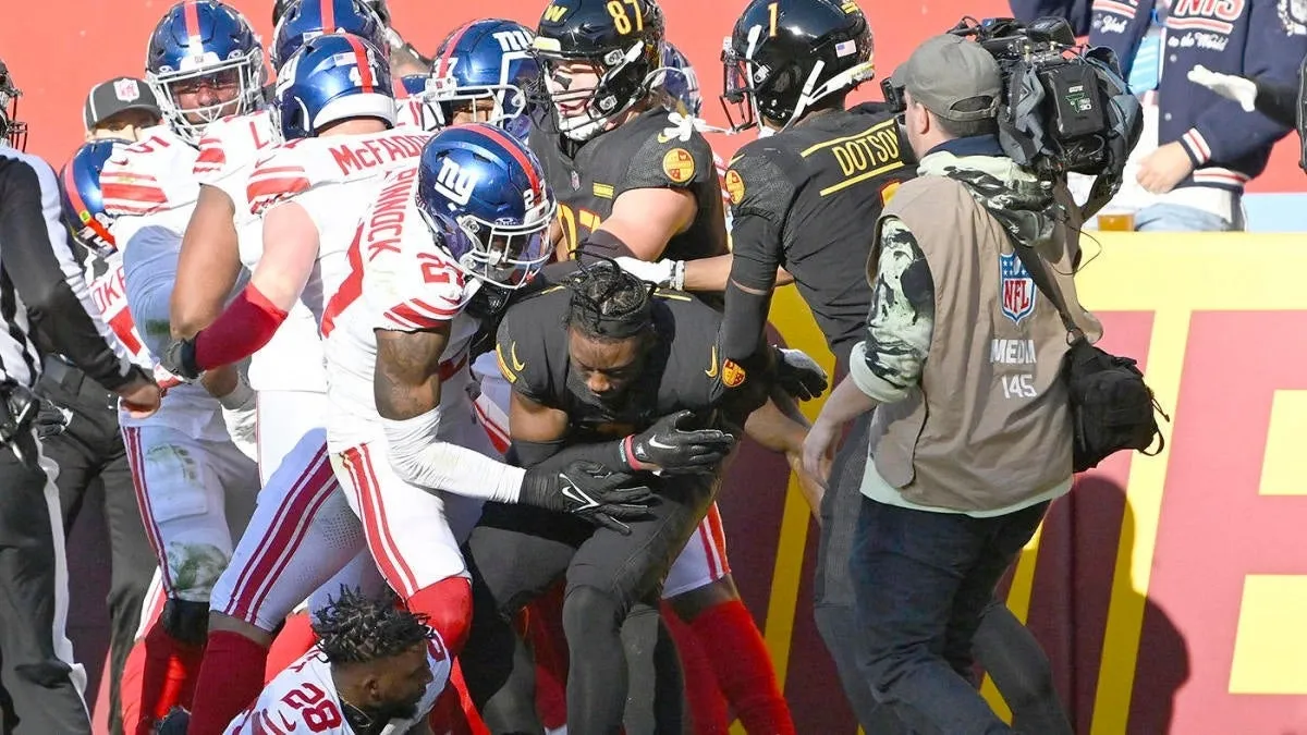 Commanders y Giants protagonizan pelea campal en la Semana 11 de la NFL