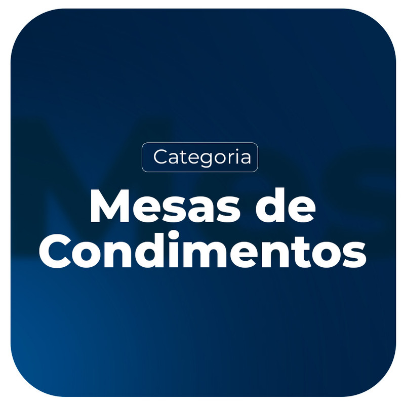Mesas de Condimentos