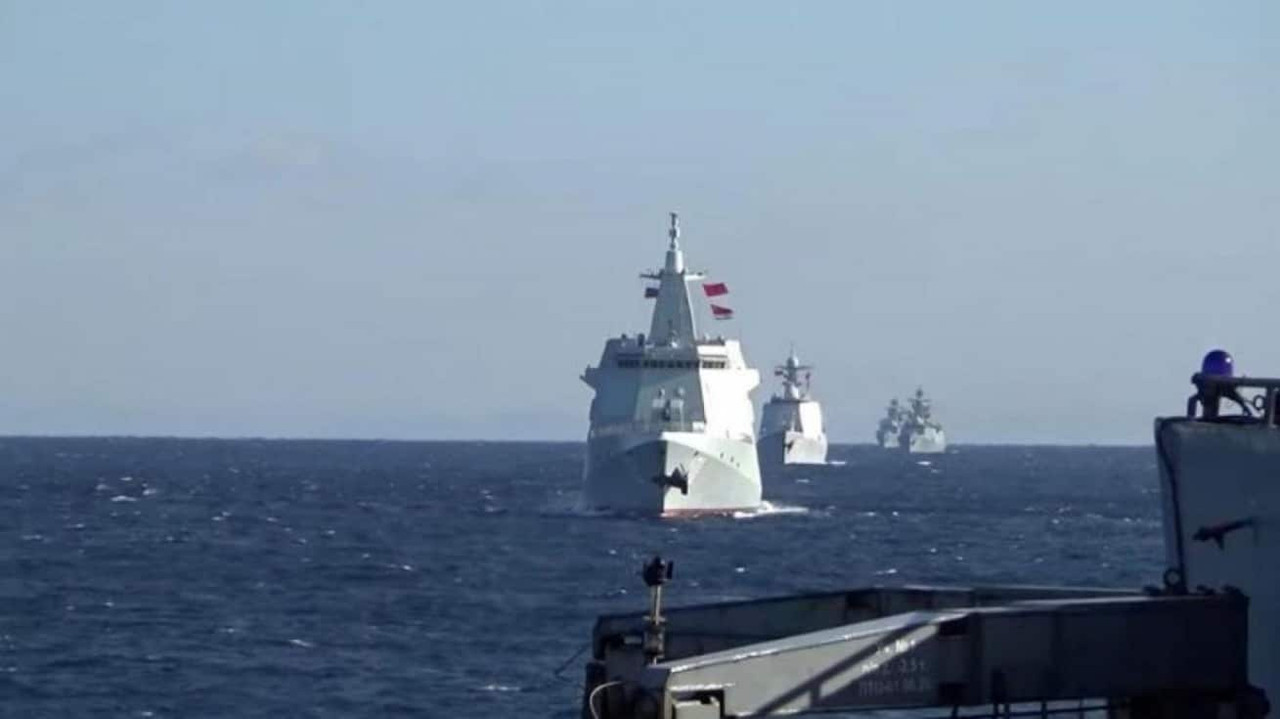 Buques de guerra de Rusia y China realizan primer patrullaje juntos en el Pacífico