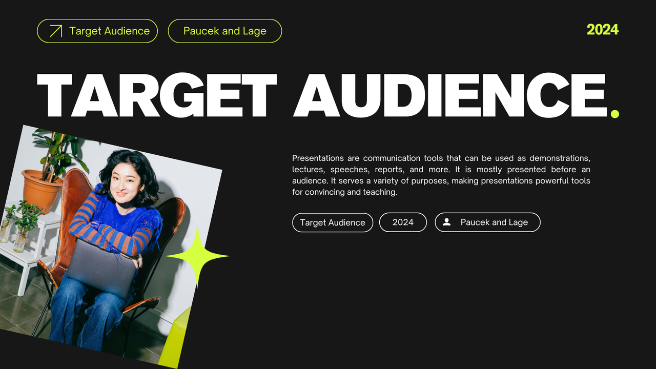 Green and Black Bold Creative Brief Presentation