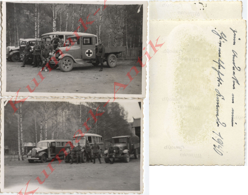 Fotos Wehrmacht Norwegen Kristiansund Sanitäter 